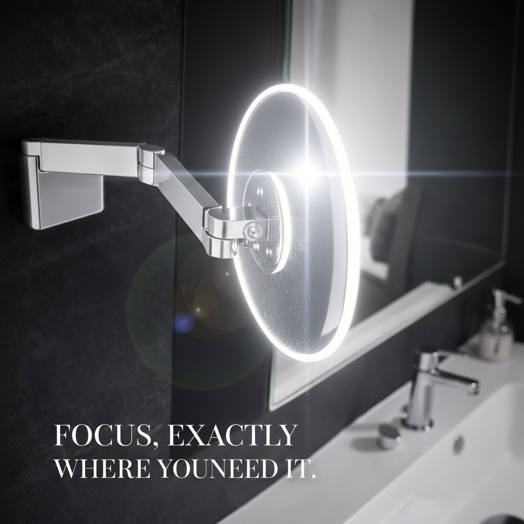 LED mirror square format