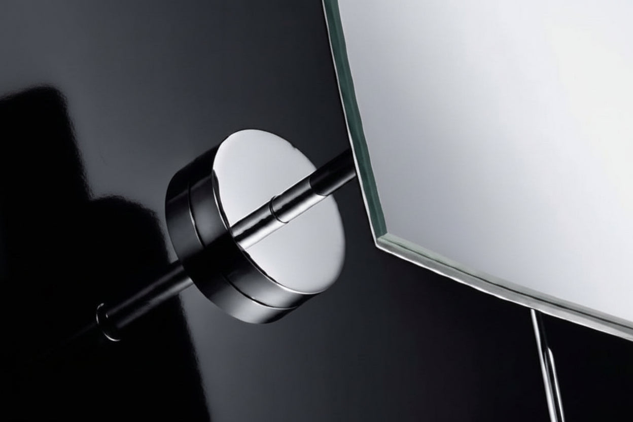 Wall Mounted Lineabeta Wall Mirror, 3x, Square 5595 - The Magnifying Mirror Store