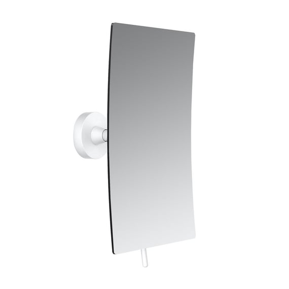 Emco White Wall Mirror, 3x, Rectangular