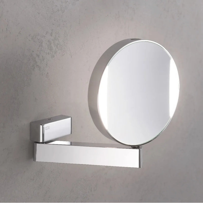 Light up online shaving mirror