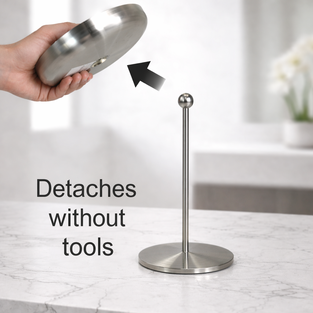 Blomus LED Vanity Mirror, 5x - Black Matt - (Rechargeable)