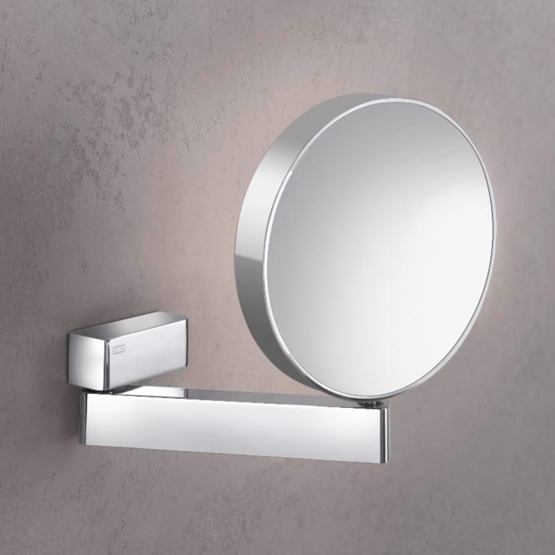 Wall Mounted Emco Dual Magnification Wall Mirror, 3x + 7x - Made in Germany 109500117 - The Magnifying Mirror Store