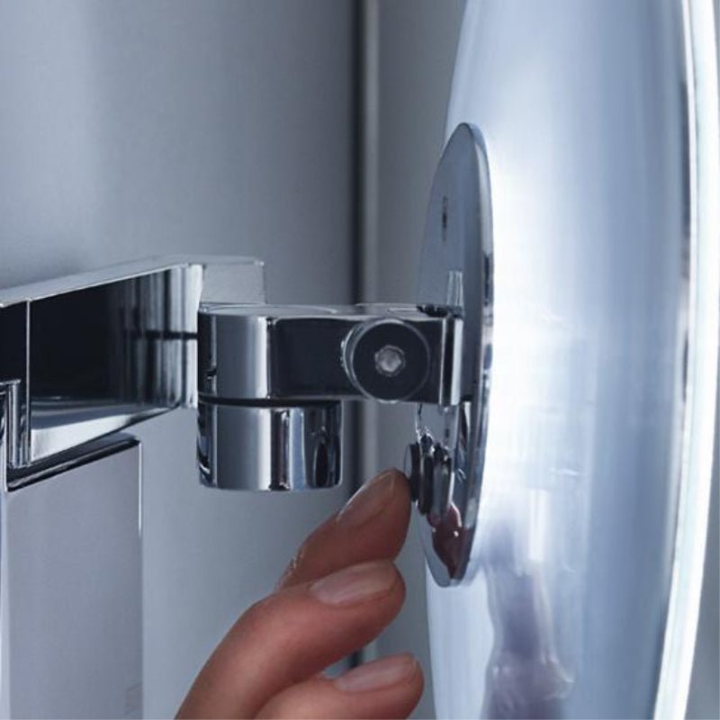 Illuminated Mirrors Emco Evo LED Magnifying Wall Mirror, 5x Magn - Made in Germany 109506030 - The Magnifying Mirror Store