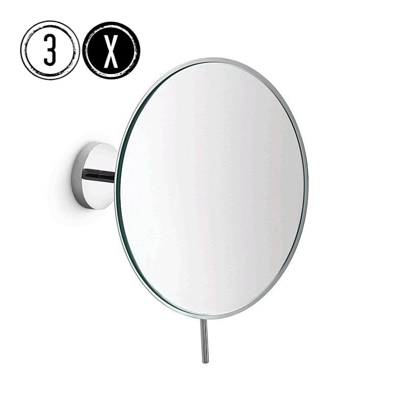 Wall Mounted Lineabeta Wall Mirror, 3x, Round 55963 - The Magnifying Mirror Store