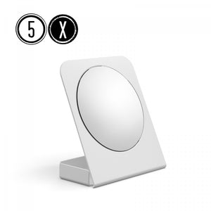 Lineabeta Container Tabletop Mirror, 5x Magnification - The Magnifying Mirror Store
