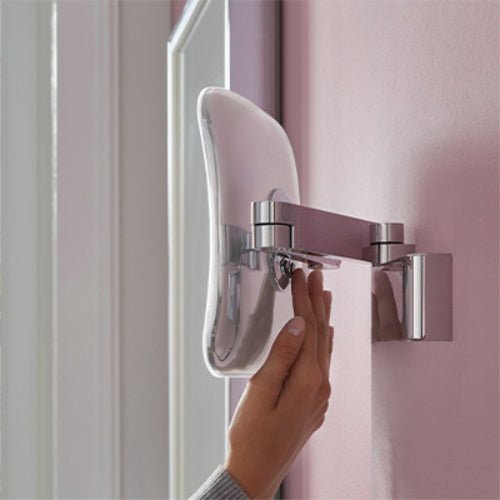 Illuminated Mirrors Emco Light Diffusion LED Square Mirror, 5x Magn - Made in Germany 109506050 - The Magnifying Mirror Store