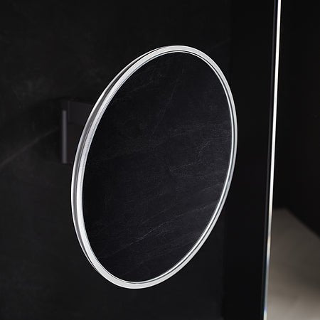 Illuminated Mirrors Emco Light System LED Mirror, BLACK, 5x Magn (8 Week Delivery) 109513330 - The Magnifying Mirror Store
